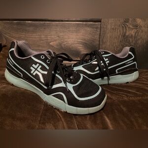 Kuru brand, size 9, blue and black, women’s athletic shoes